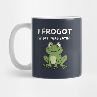 Funny Frog Meme Mug